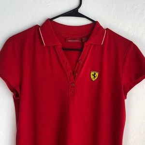 Original Red Ferrari Polo Dress